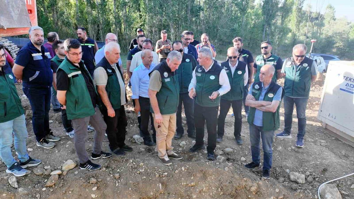 Turnaçayırı Barajı Sulama Projesi'nde saha incelemesi yapıldı