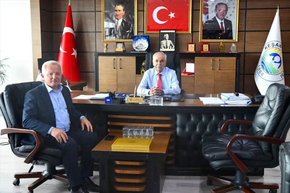 İpsala ve Keşan Belediye Başkanları İş Birliği İçin Bir Araya Geldi
