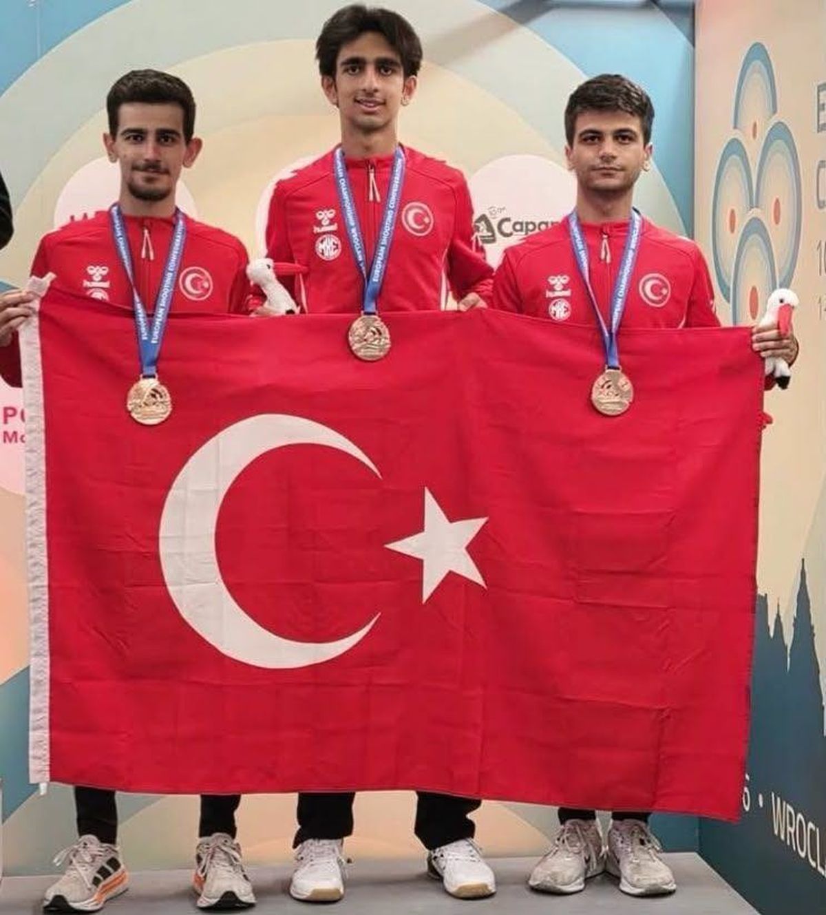Erzincanlı Milli Sporcu Galip Berat Afal'dan Avrupa Üçüncülüğü