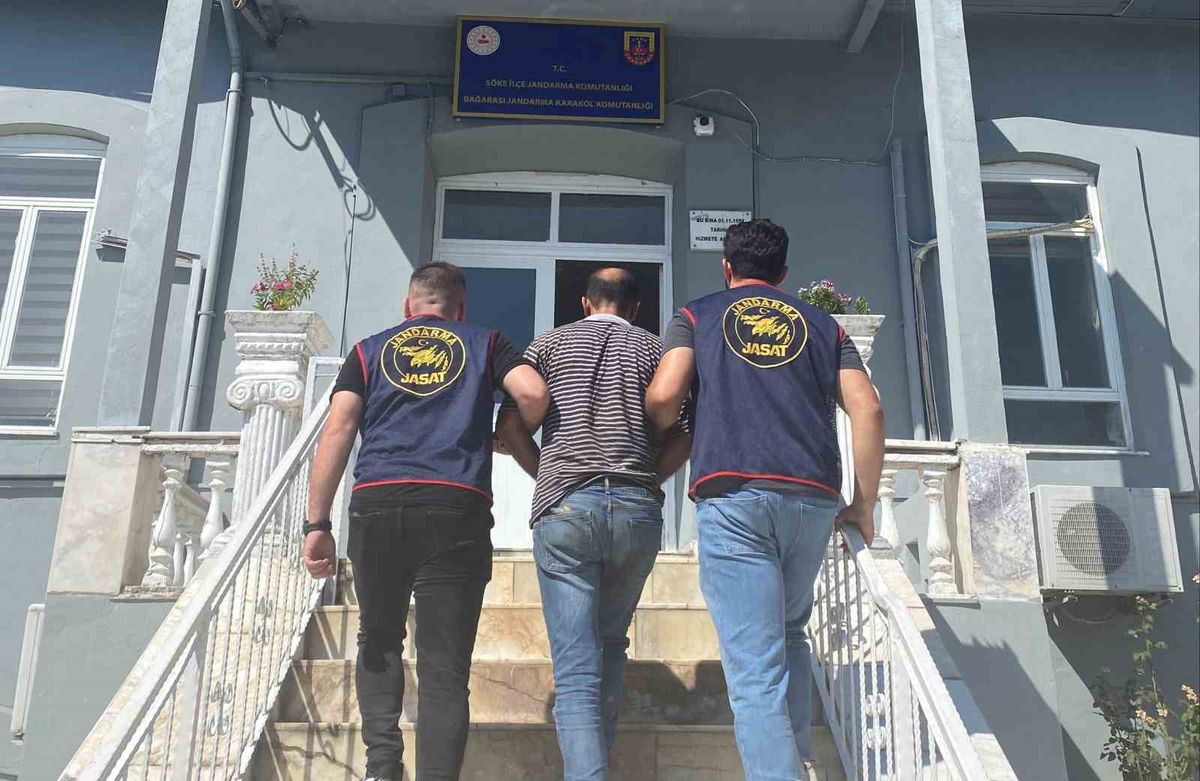 Söke'de Hırsızlık Hükümlüsü Jandarma Operasyonuyla Yakalandı