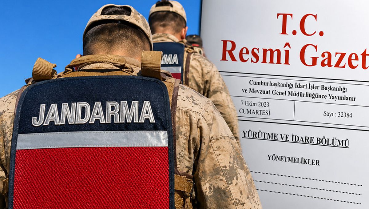 Jandarma Genel Komutanlığı'nda Görevde Yükselme ve Unvan Değişikliği Yönetmeliği Güncellendi