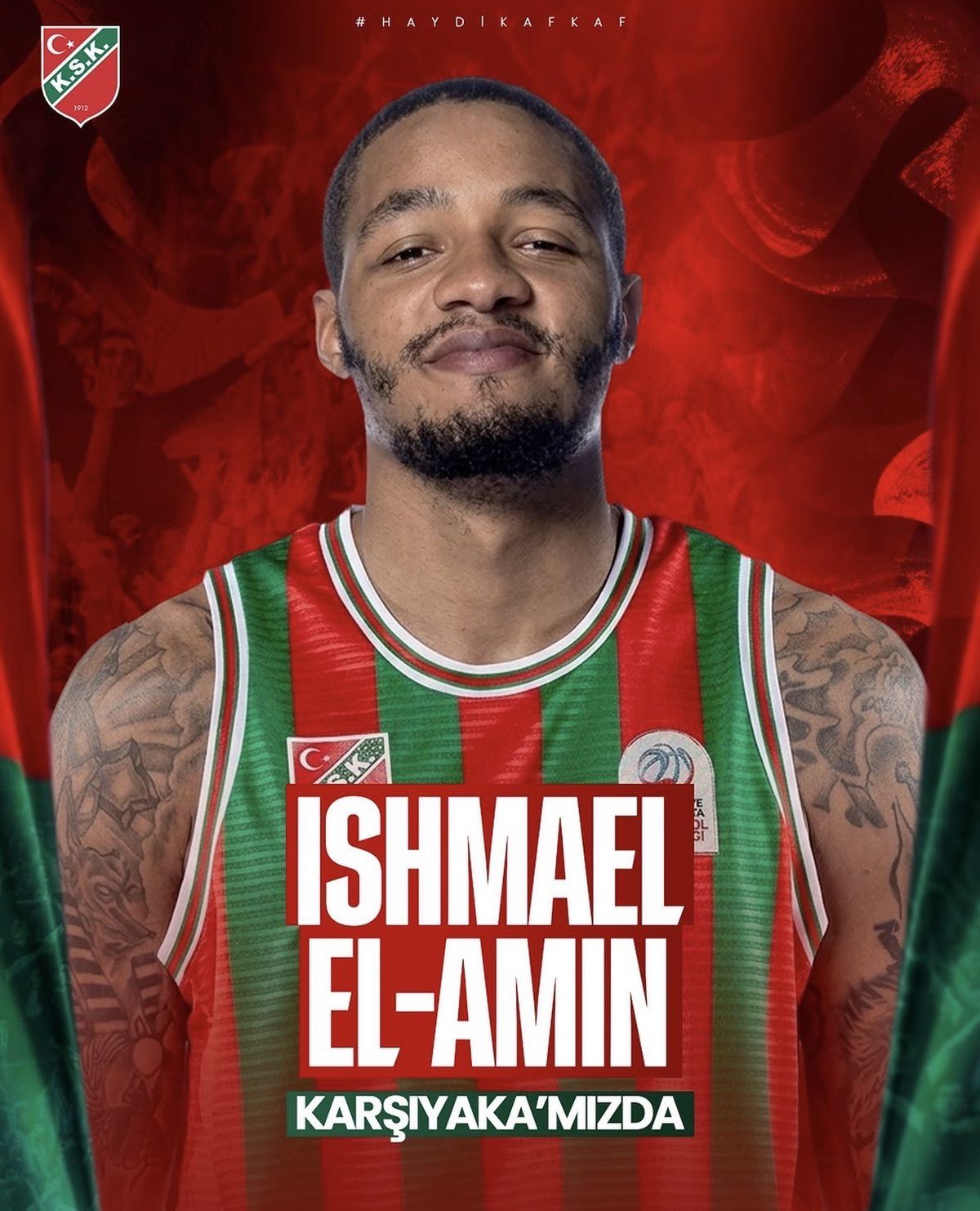 Karşıyaka Basketbol, Ishmael El-Amin'i kadrosuna kattı