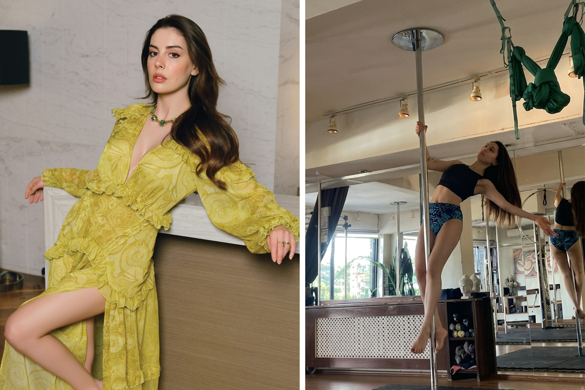 Kızılcık Şerbeti'nin Çimen'i Selin Türkmen'den direk dans performansı
