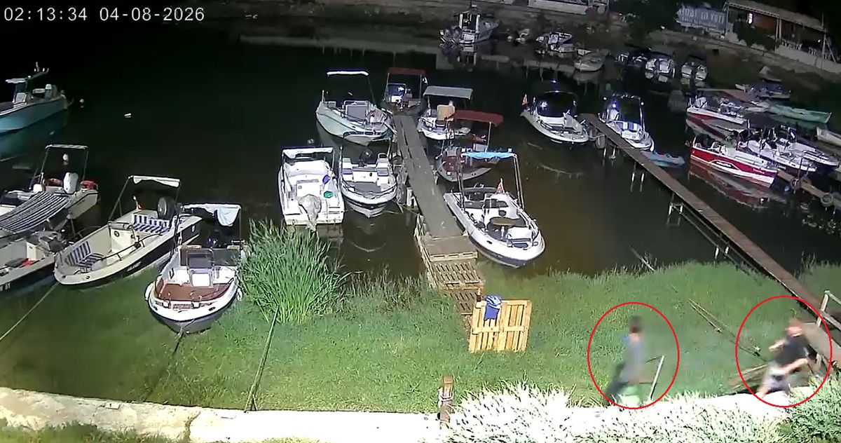 İznik'te Tekne Hırsızlığı Kamerada