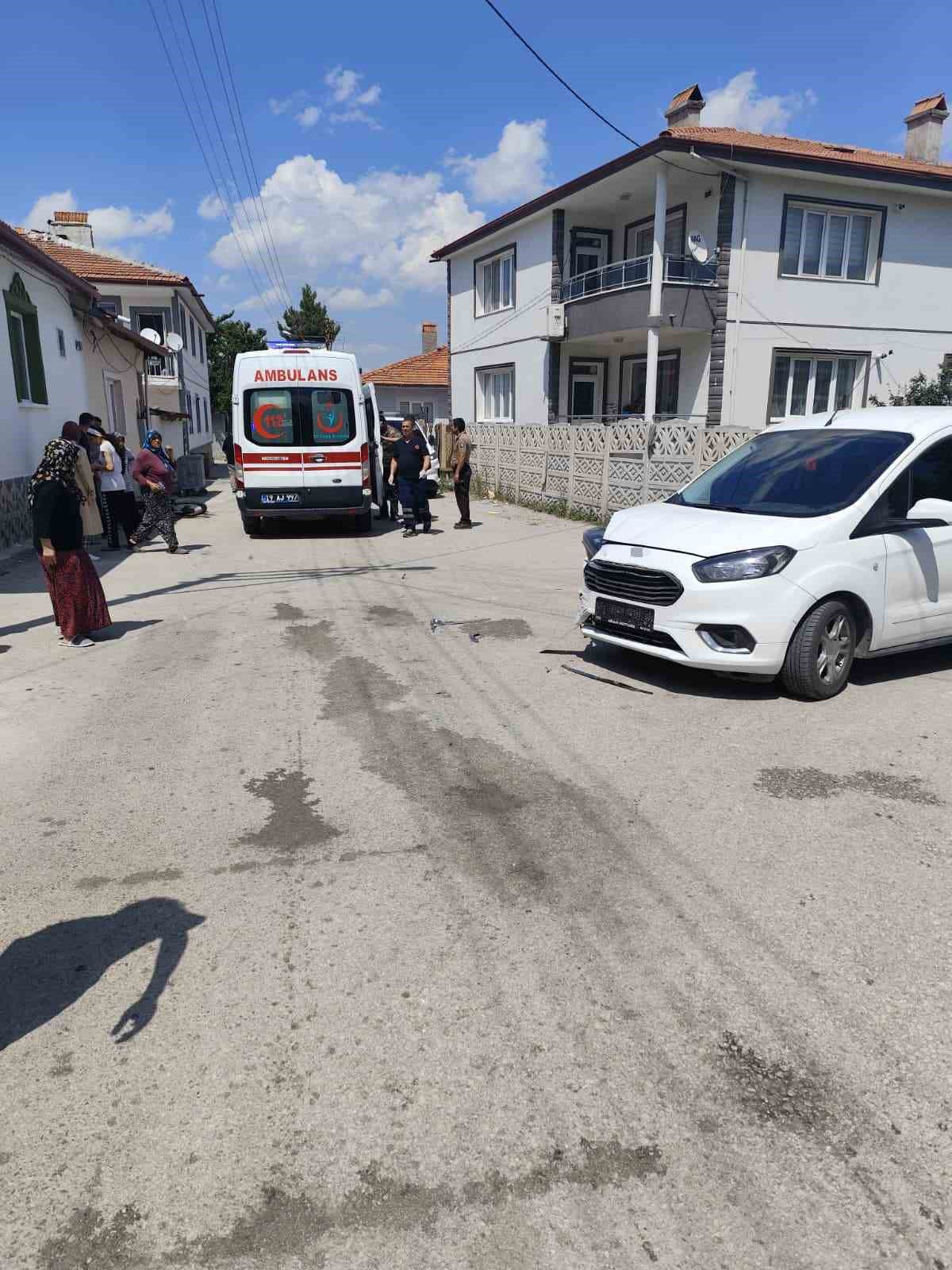 Çorum'da Motosiklet-Otomobil Kazası: 1 Yaralı