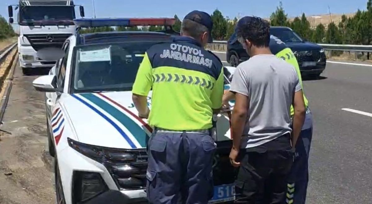 Gaziantep'te Plakasını Gizleyen Sürücüye 140 Bin TL Cezai İşlem