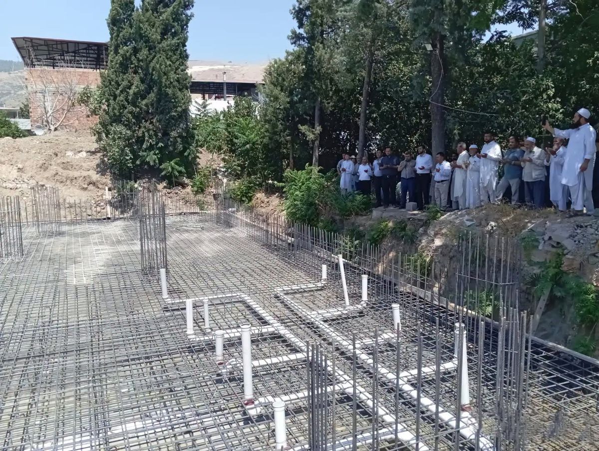 Hatay'da İmam Buhari Camii'nin Temeli Atıldı