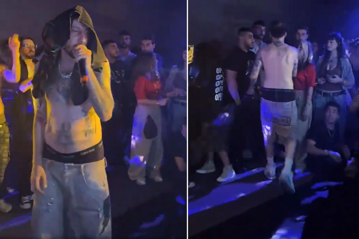 Rapçi Khontkar, İstanbul’daki konserini terk etti! Seyirciler isyan etti
