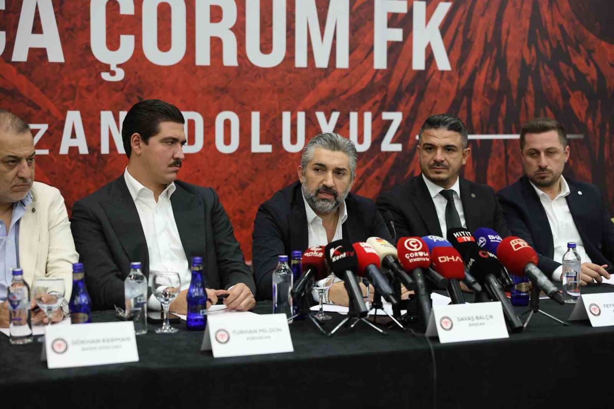 Çorum FK Başkanı: Hedefim Avrupa