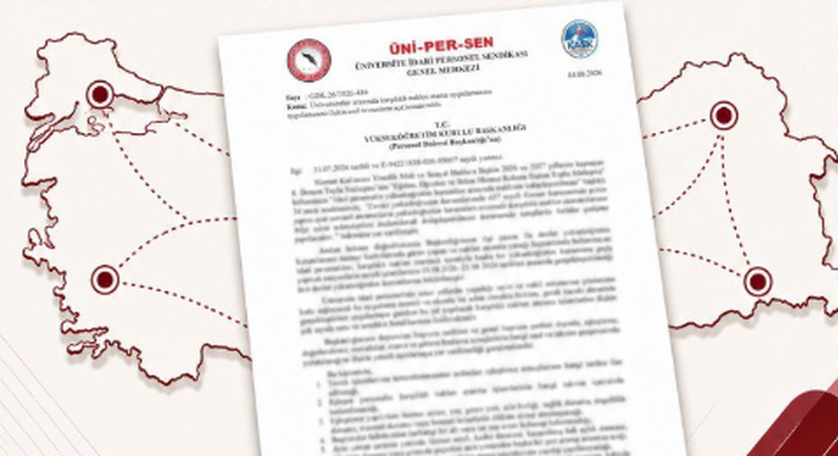 ÜNİPERSEN'den üniversiteler arası nakil için şeffaflık talebi