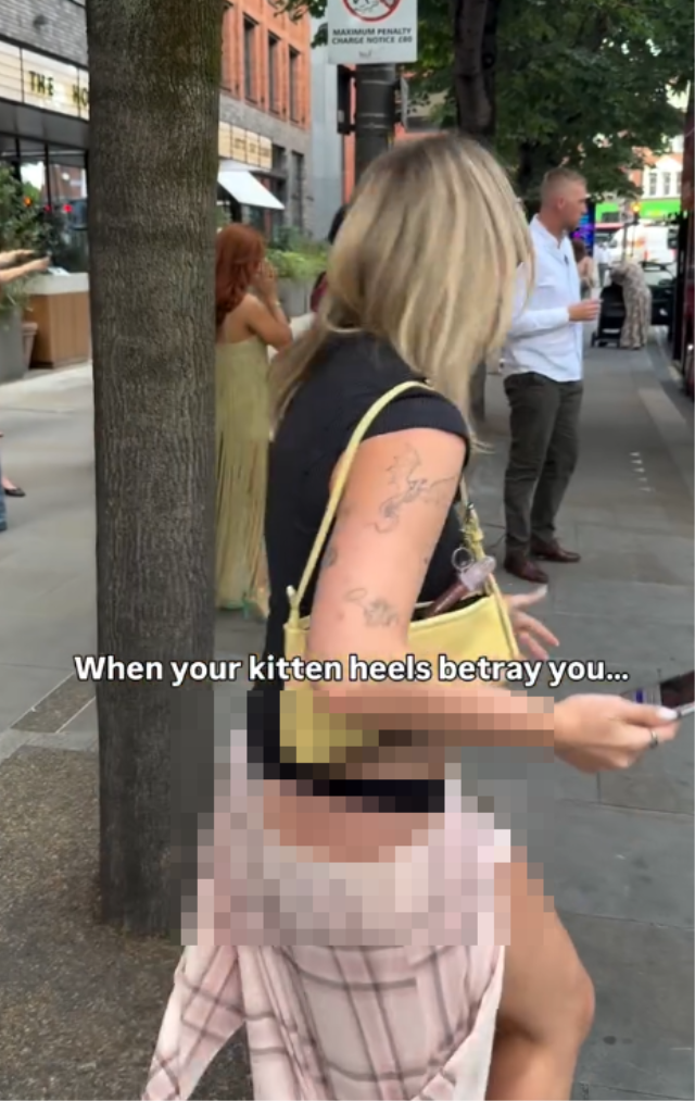 Famous host's wardrobe malfunction moment