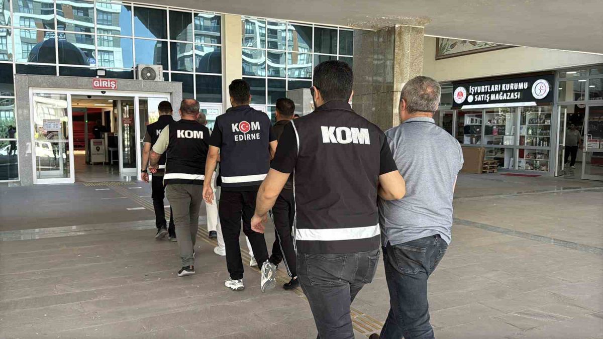 Edirne ve İstanbul'da Eş Zamanlı Operasyon: 4 Şüpheli Tutuklandı