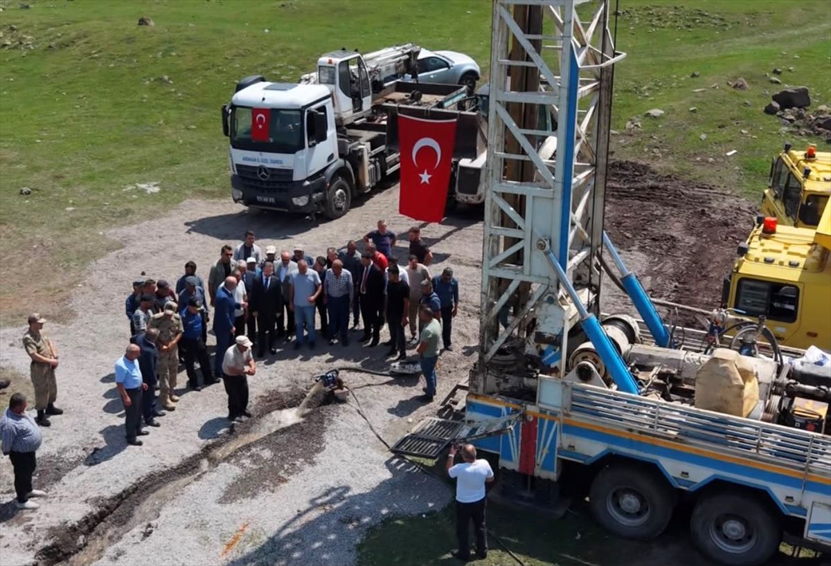 Ağzıpek Köyüne Yeni İçme Suyu Kaynağı