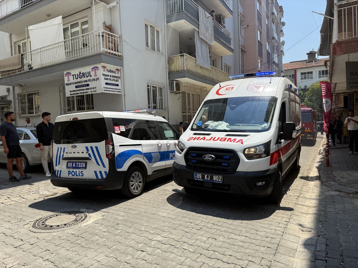 Aydın'da evde patlama: 2 yaralı