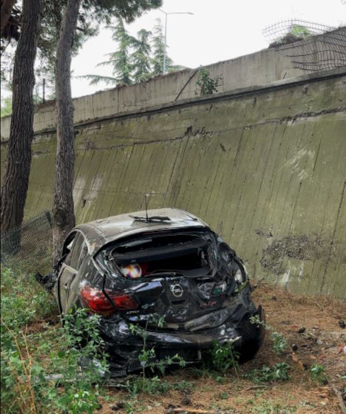 Samsun'da İki Otomobil Çarpıştı: 1 Yaralı