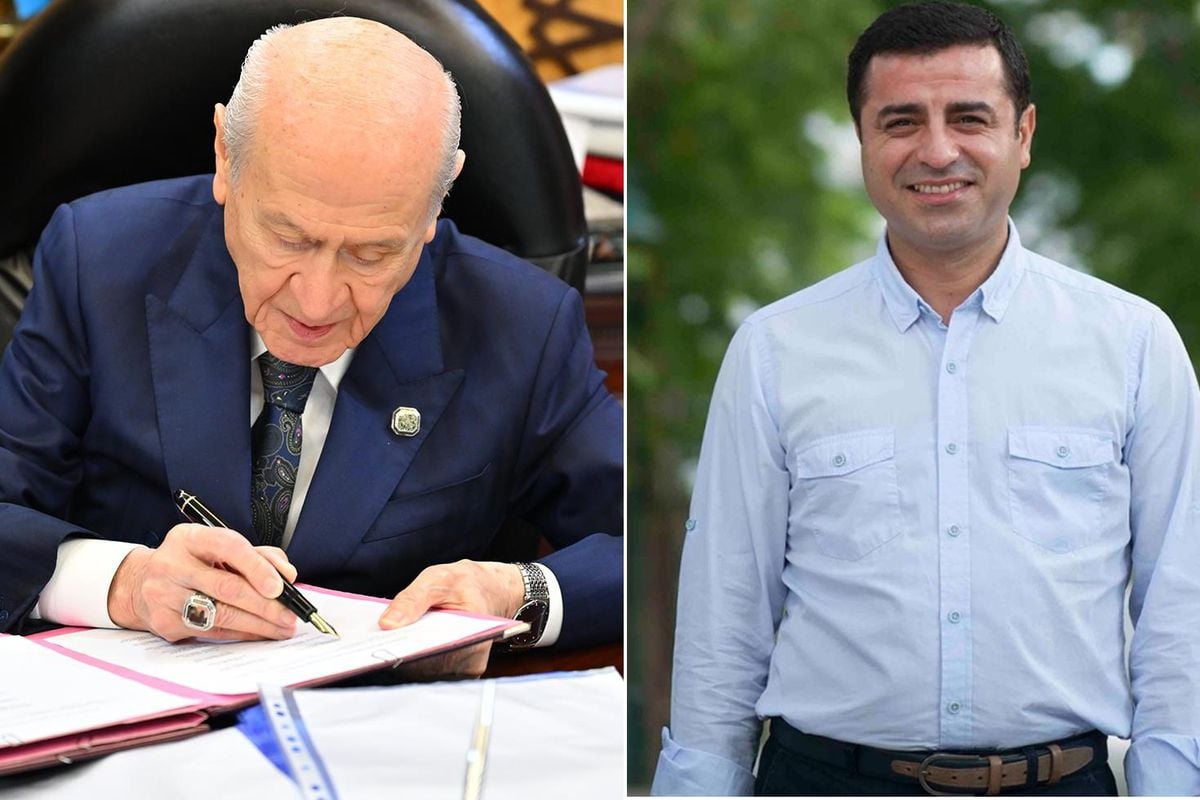 Bahçeli'den çerçeve yasaya ilk imza sonrası çarpıcı açıklamalar: Demirtaş'la düzenli olarak görüşür, hatırını sorarım