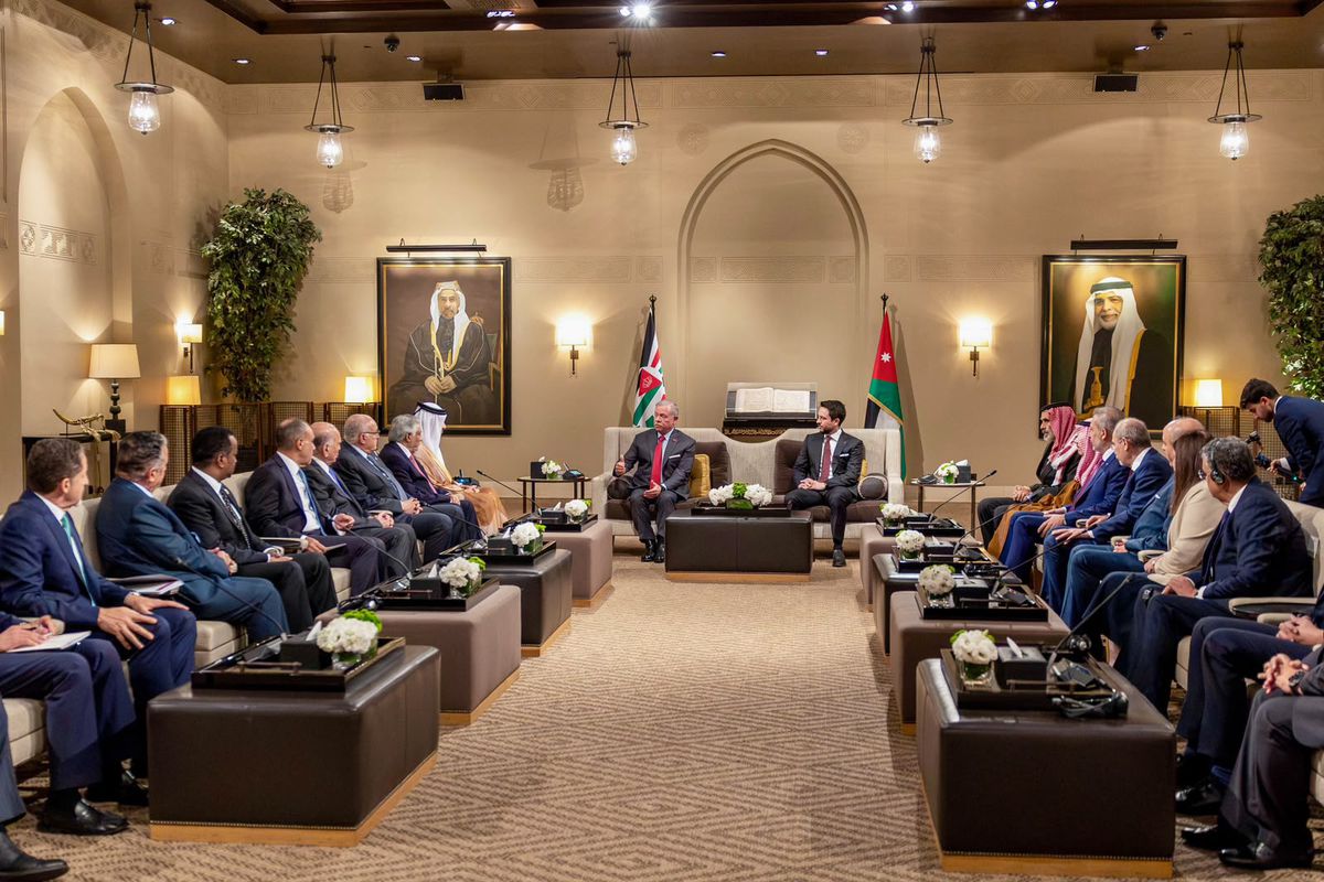 Fidan, Ürdün Kralı ile Amman'da Görüştü