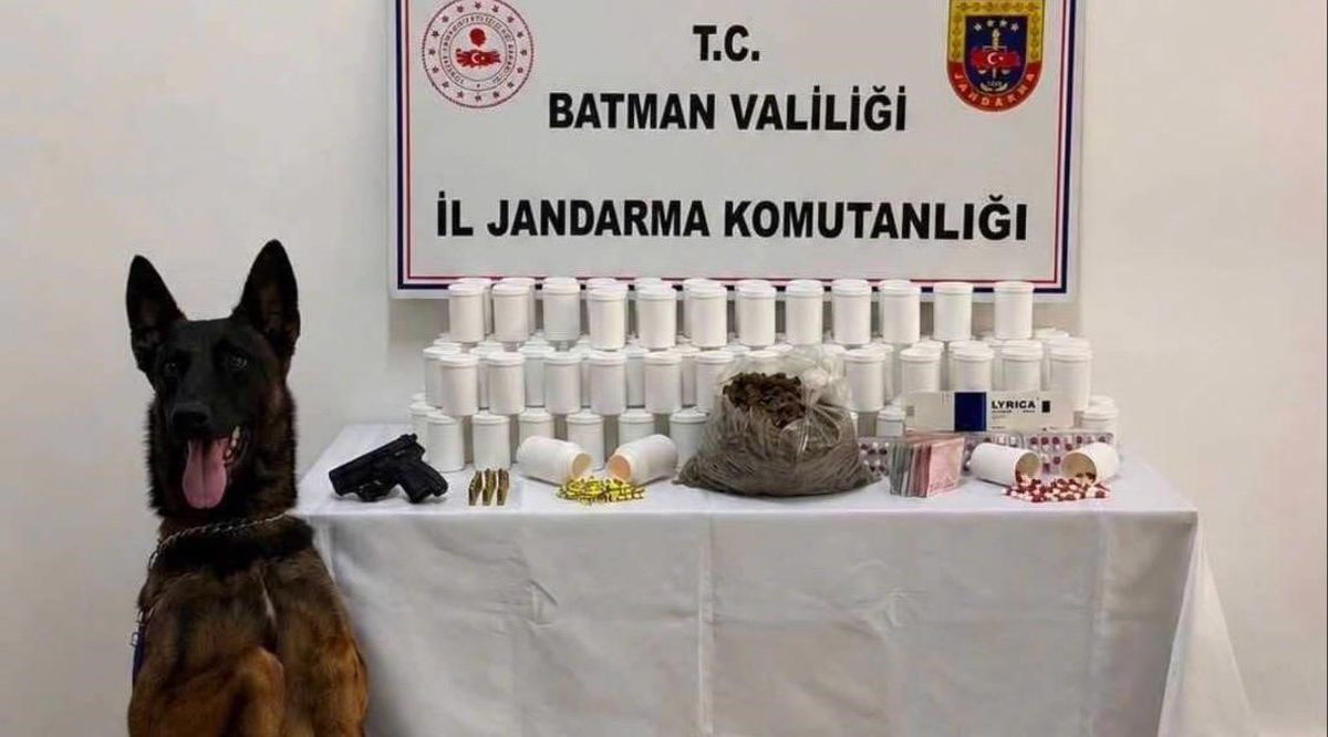 Batman'da Narko Operasyon: 10 Bin Hap Ele Geçirildi