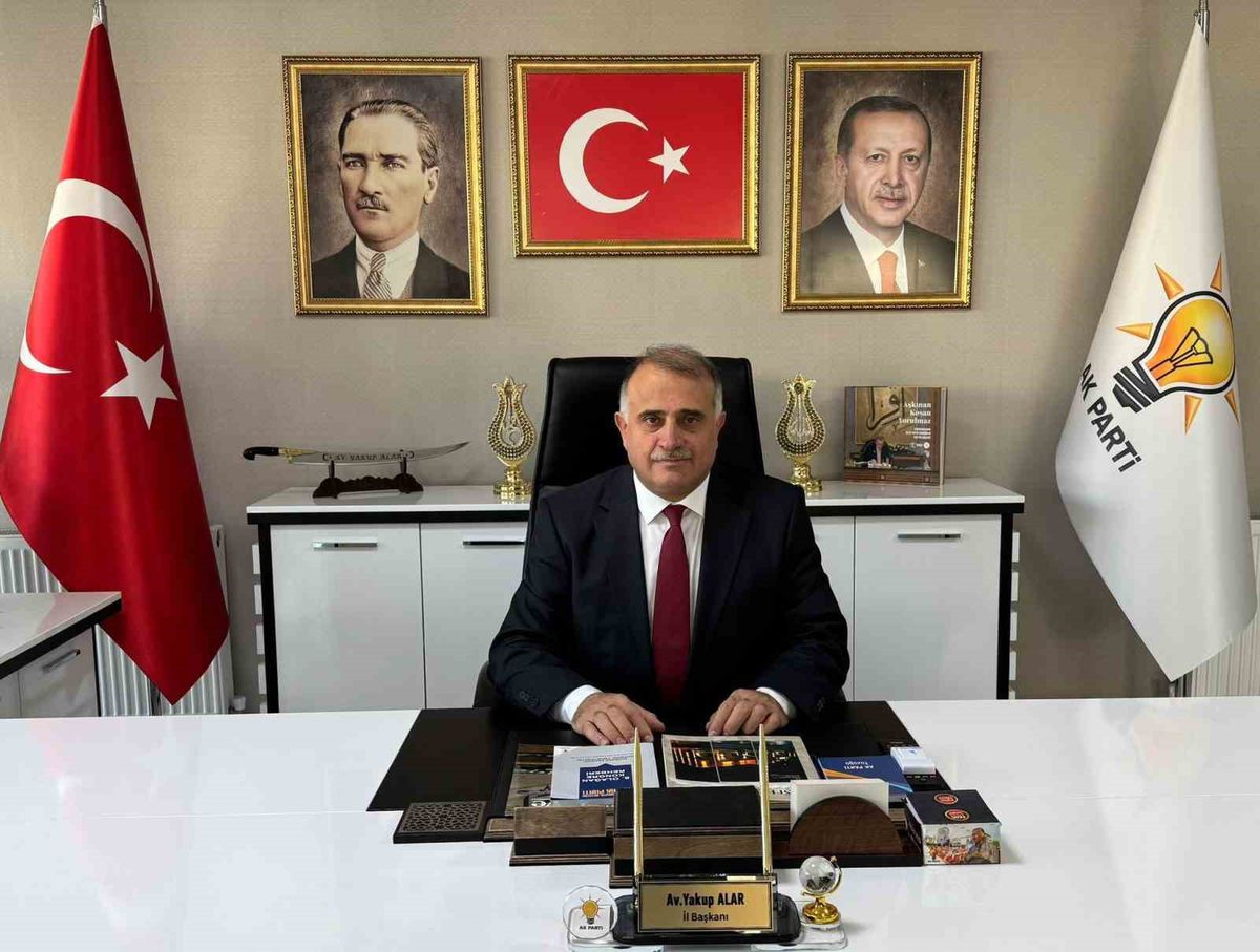 AK Parti Çorum İl Başkanı Alar: Ahlatcı Holding'in yatırım talebi reddedilmedi