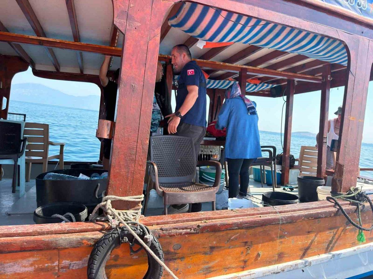 Didim'de Deniz Denetimleri: Balıkçılara Mevzuat Bilgilendirmesi