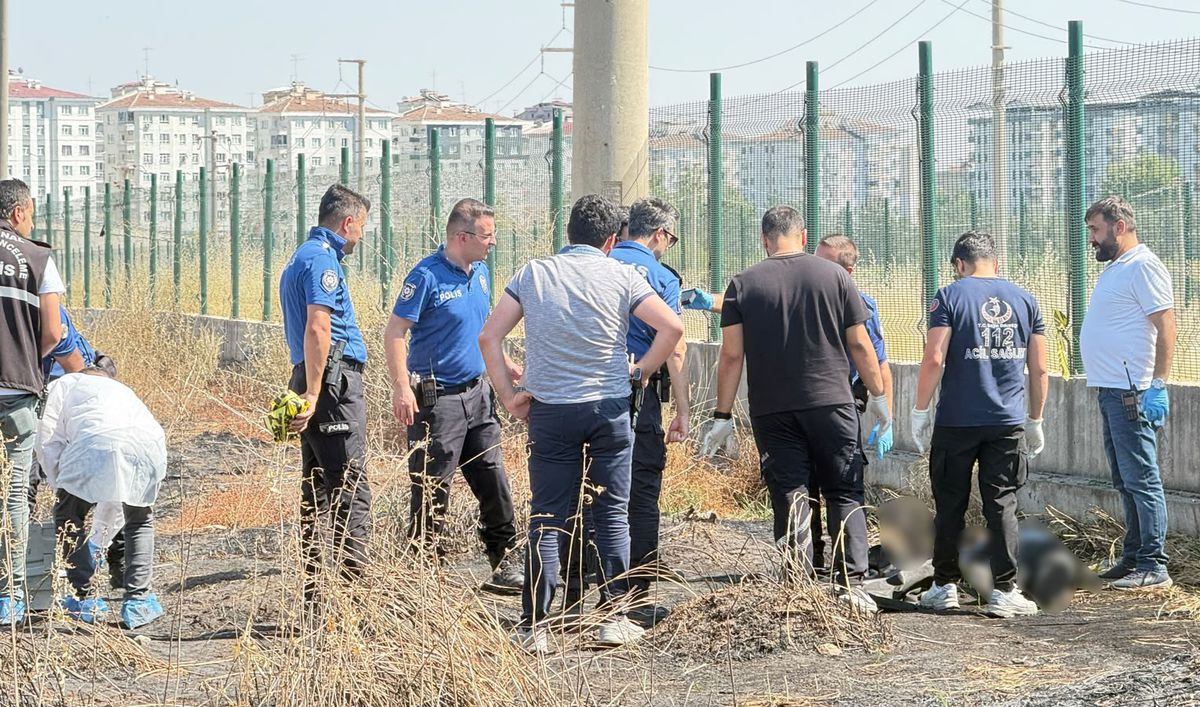 Diyarbakır'da Boş Arazide Vurulmuş Ceset Bulundu