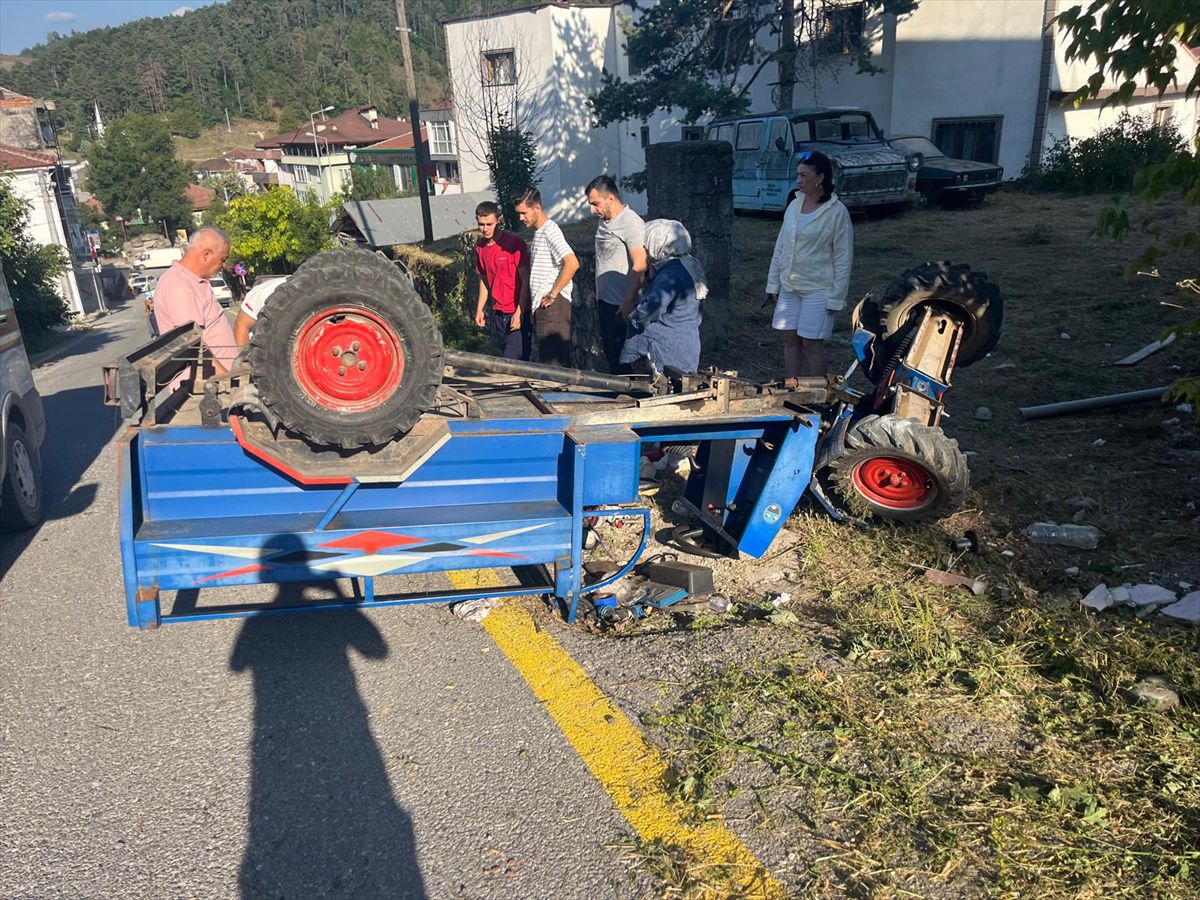 Yığılca'da Patpat Devrildi: Sürücü Yaralandı