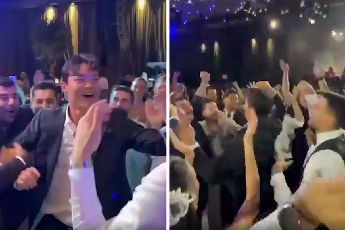 Ersin Destanoğlu'nun düğününe Hyeon-gyu Oh damga vurdu! O şarkı çalınca kendinden geçti