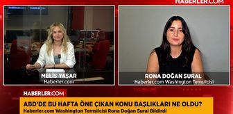 Haberler.com Washington Temsilcisi Rona Sural: Trump'ın onay oranı en düşük seviyede