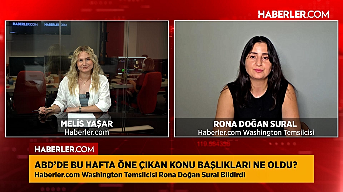 Haberler.com Washington Temsilcisi Rona Sural: Trump'ın onay oranı en düşük seviyede