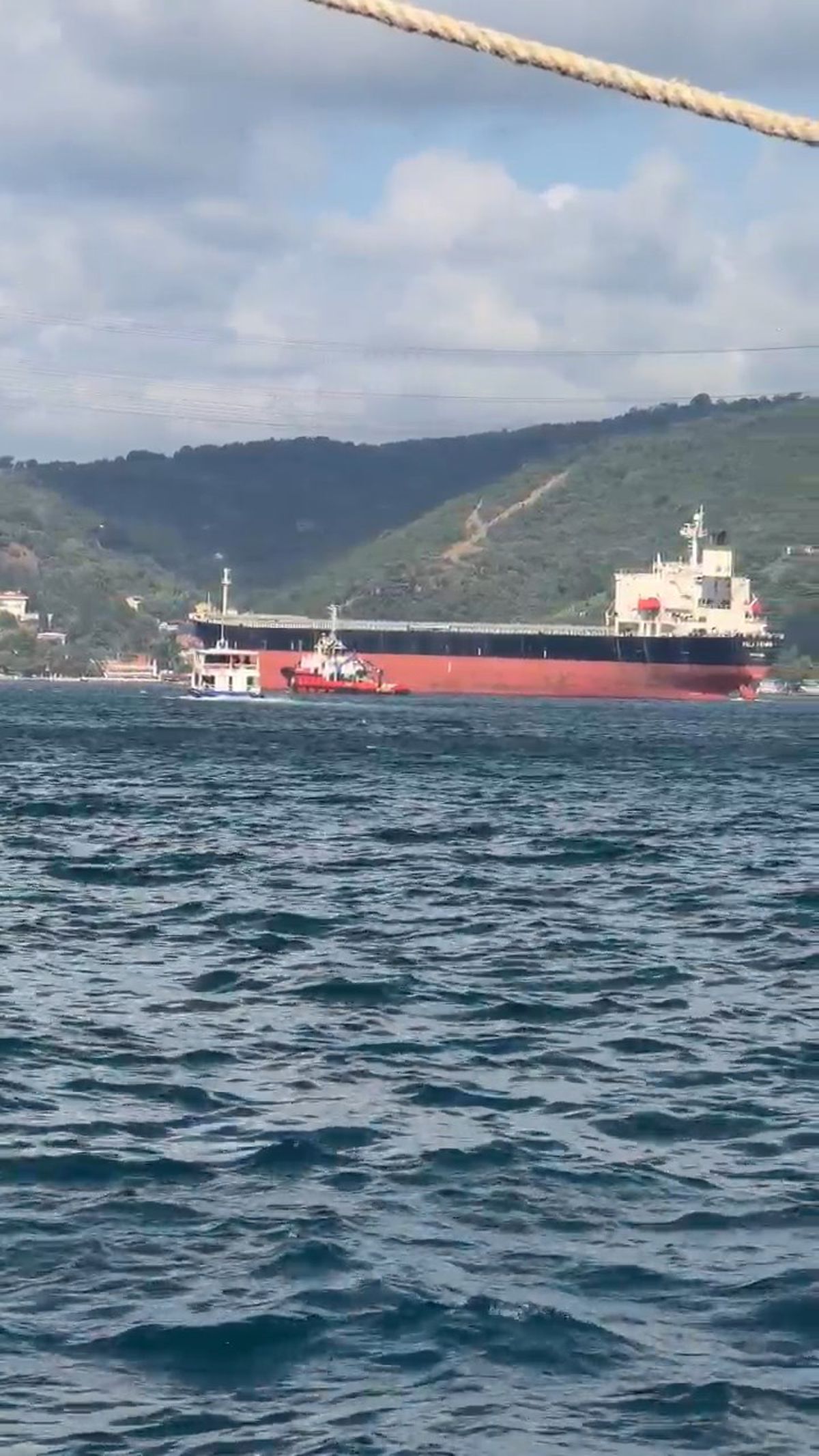 Panama Bayraklı Gemi Arızası Boğaz'ı Durdurdu