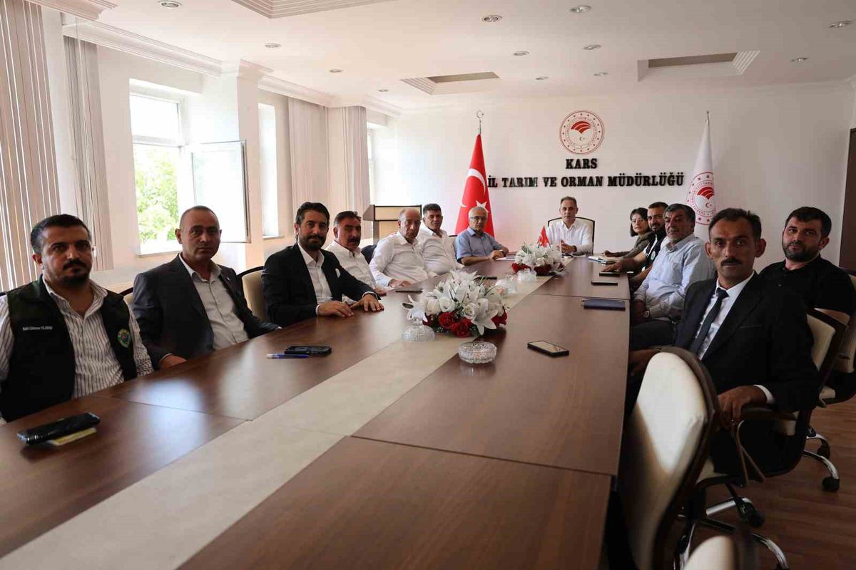 Kars'ta Tarım ve Hayvancılık İstişare Toplantısı Yapıldı