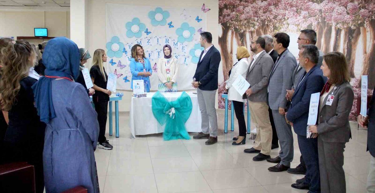 Emzirme Haftası'nda Kayseri Devlet Hastanesi'nde Farkındalık Etkinliği