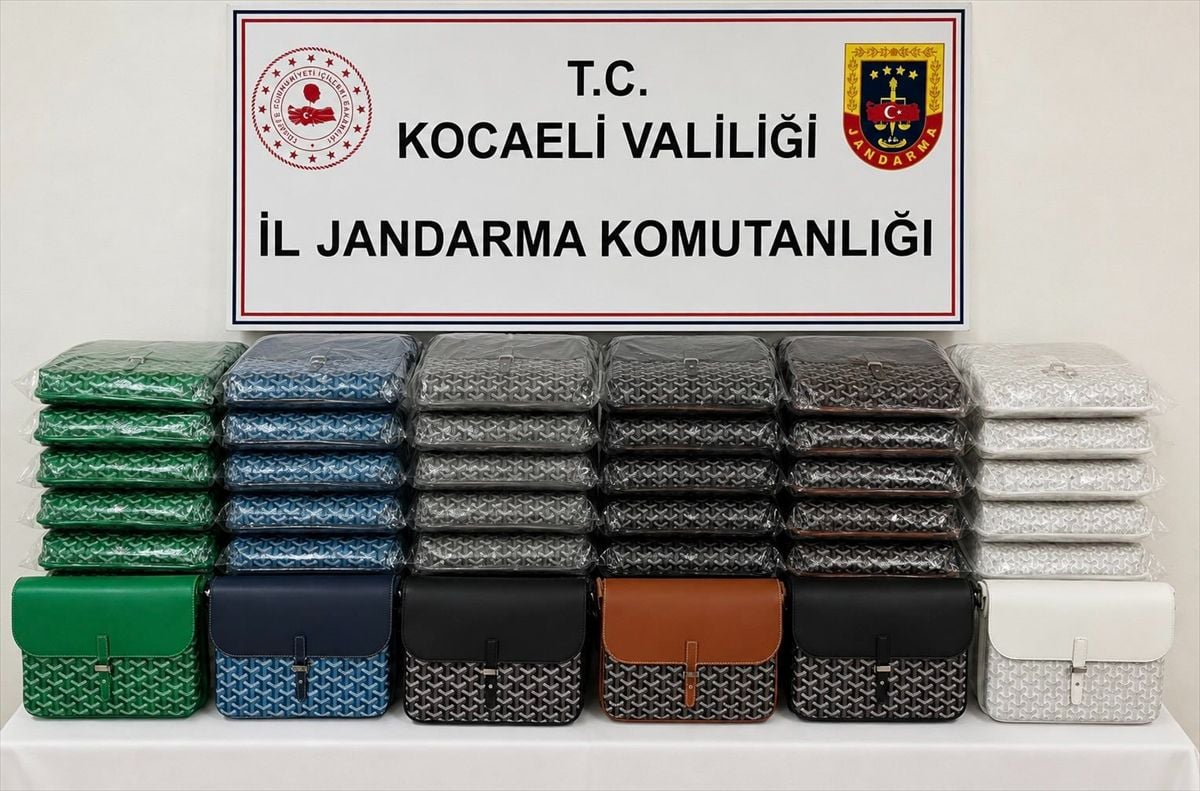 Dilovası'nda Taklit Çanta ve Kaçak Parfüm Operasyonu