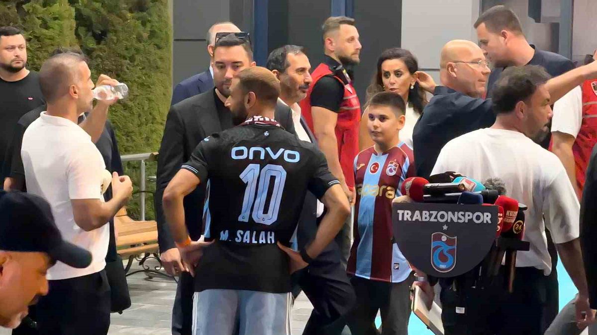 Salah Trabzon'da: Tarihi Karşılama