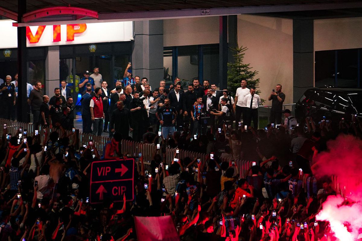 Muhammed Salah Trabzon'da! Yıllarca unutulmayacak bir karşılama