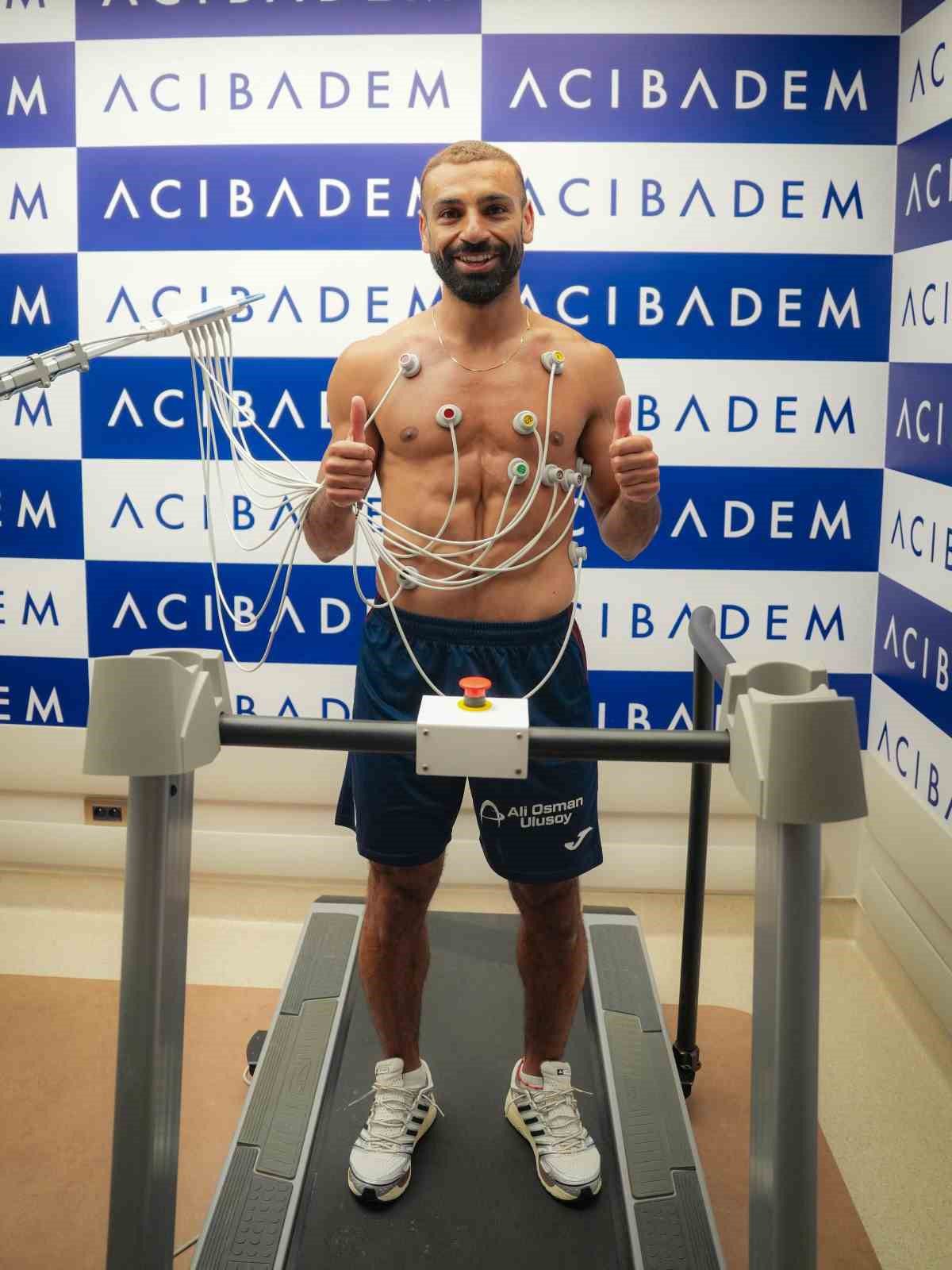 Salah Trabzon'da Sağlık Kontrolünde