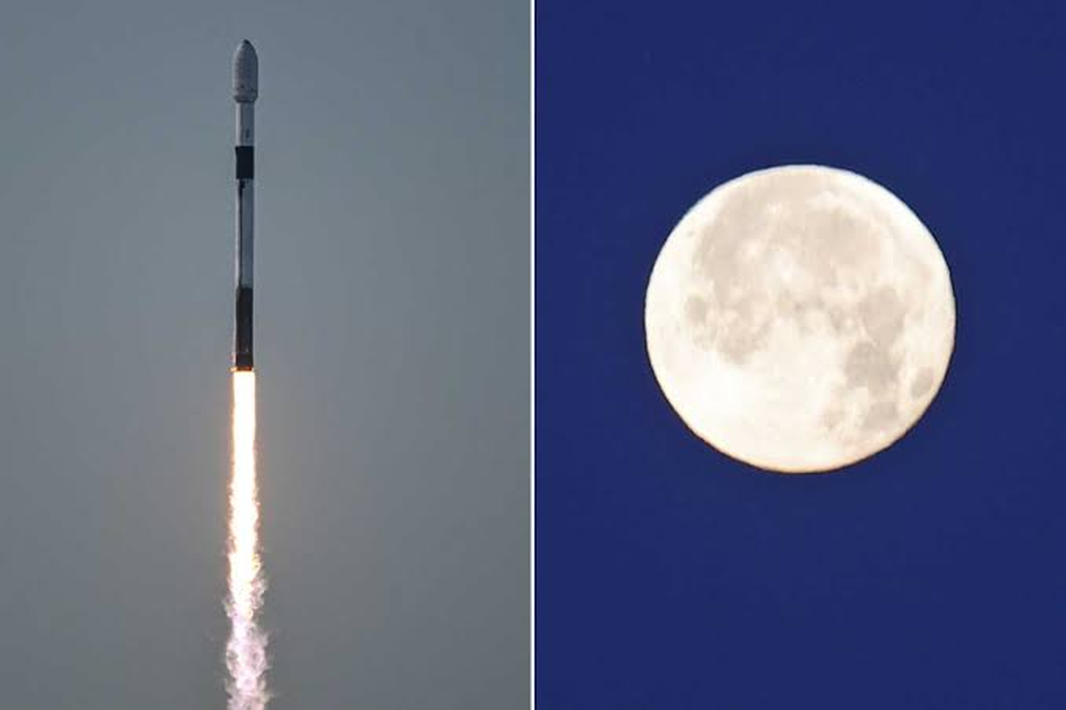 SpaceX'in Falcon 9 Roketi Kontrolsüz Şekilde Ay'a Çarptı: Yeni Krater Oluştu