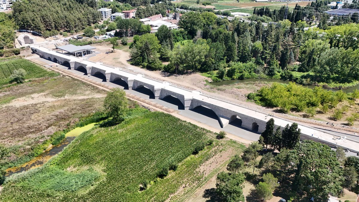 Justinianus Köprüsü 8 Yıl Sonra Yeniden Ziyarete Açıldı