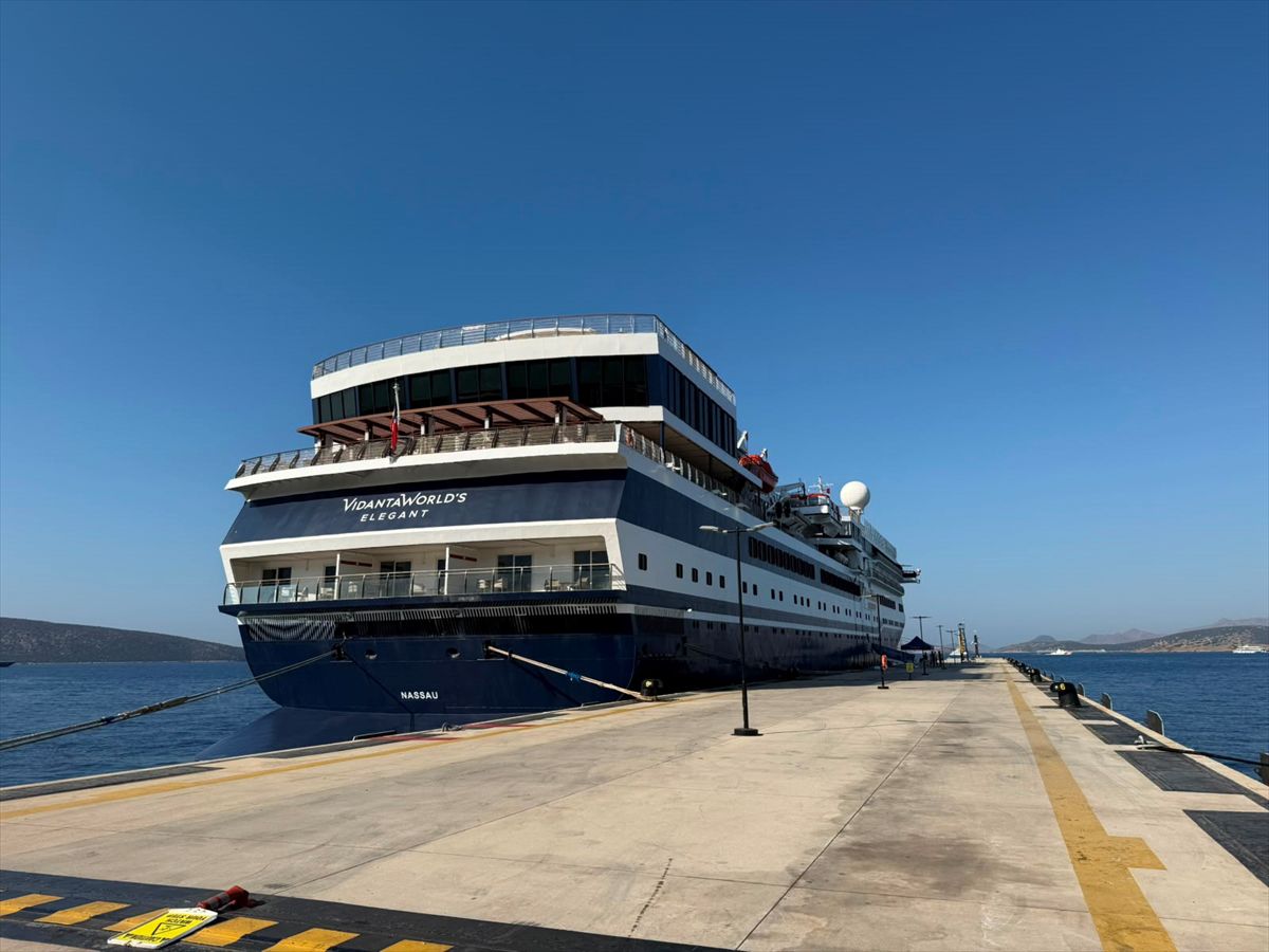 Bodrum'a Kruvaziyer Turist Akını