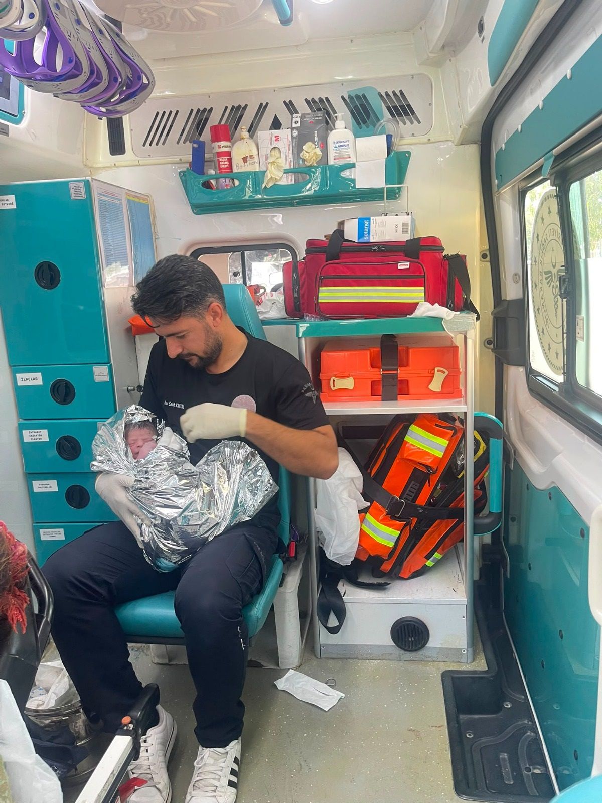 Şanlıurfa'da Ambulansta Doğum: Anne ve Bebeği Sağlıklı