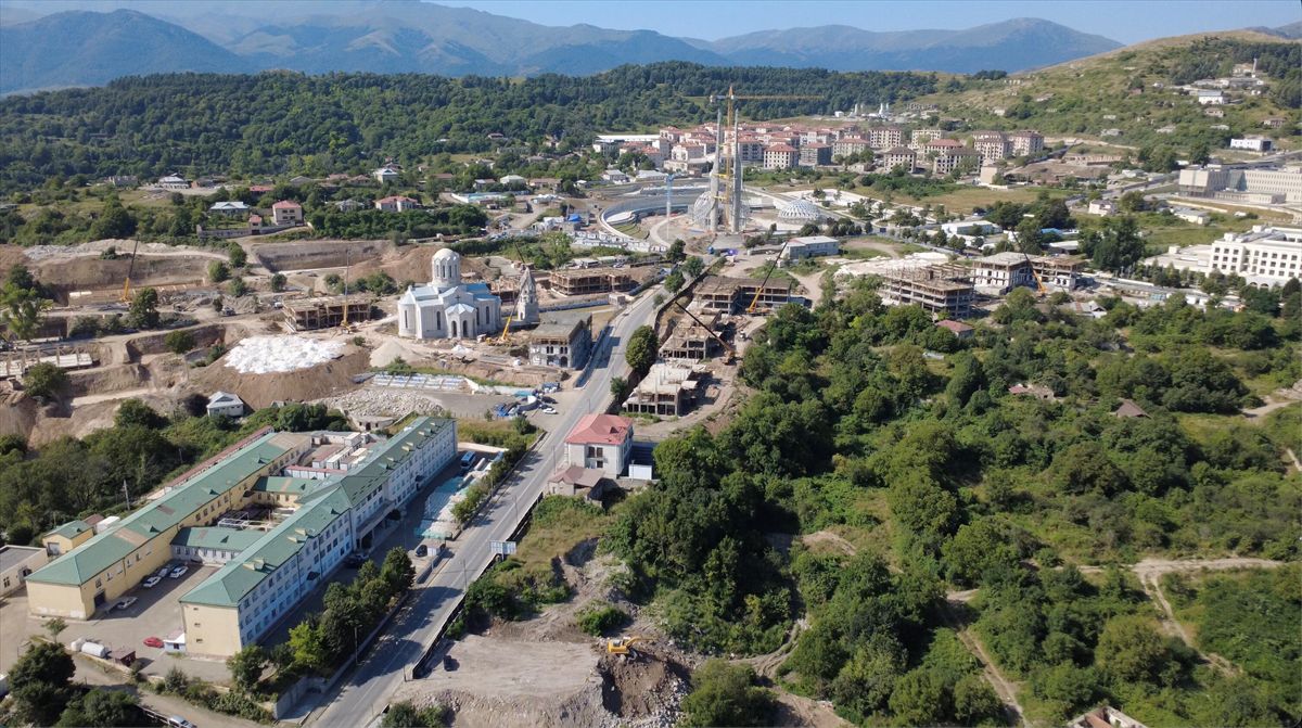 Şuşa'nın Yeniden Doğuşu: Restorasyon Havadan Görüntülendi