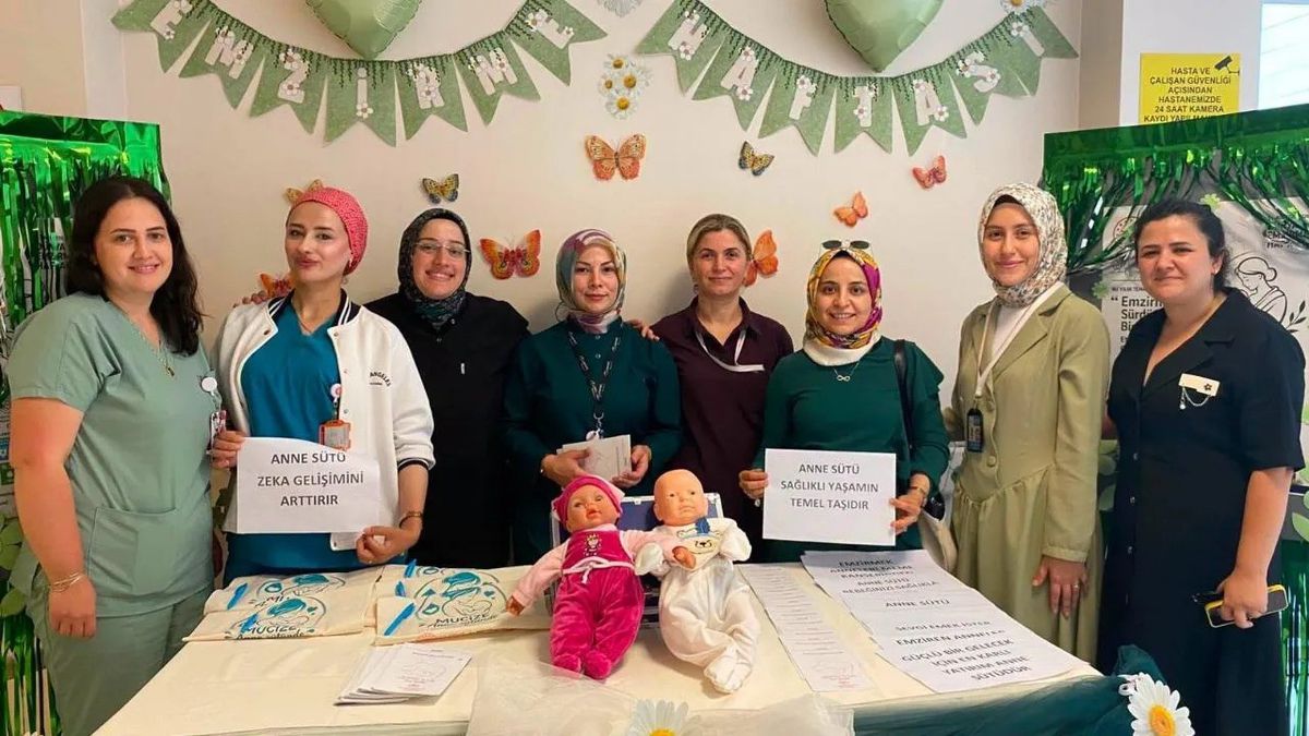 Sinop Ayancık Devlet Hastanesi'nde Emzirme Haftası Bilgilendirme Standı