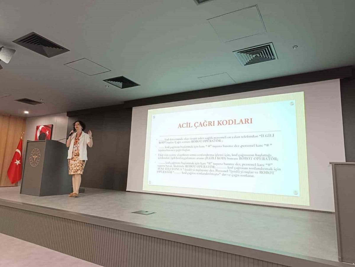 Aydın Şehir Hastanesi'nde Kalite Göstergeleri Eğitimi Tamamlandı