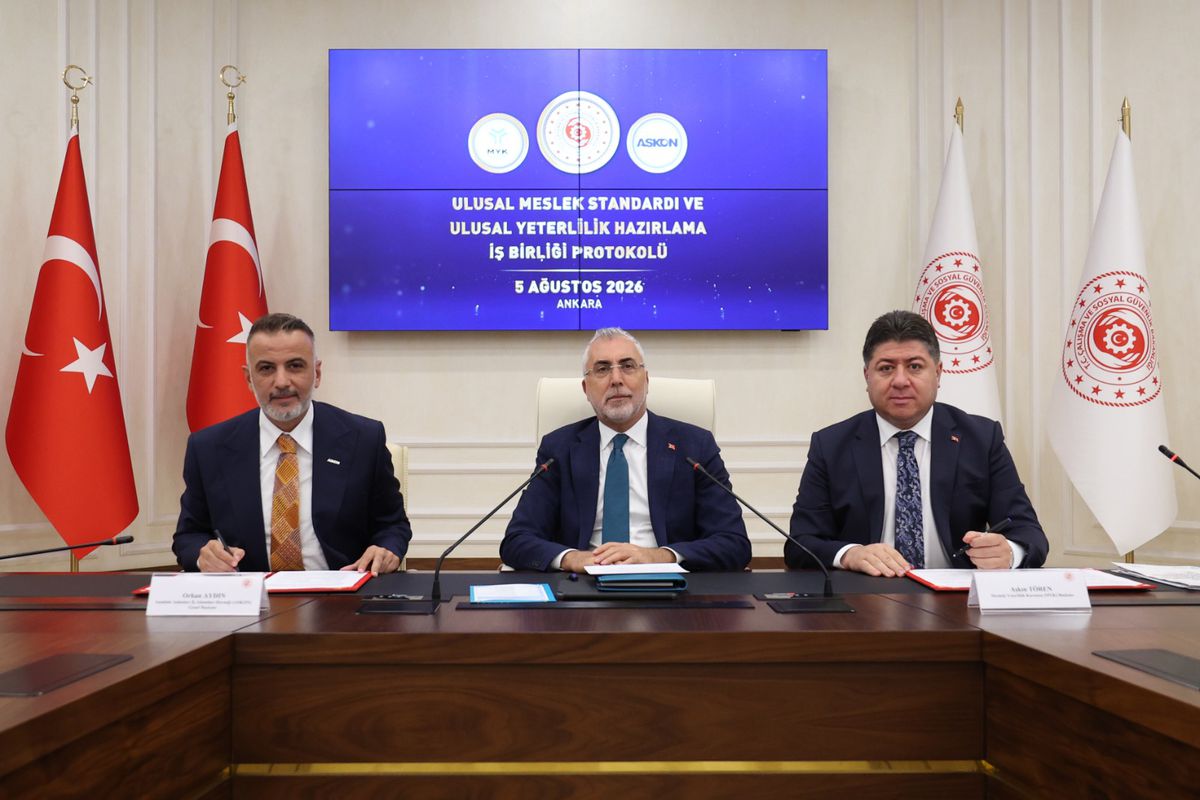 Bakan Işıkhan ve ASKON'dan Mesleki Yeterlilikte Yeni İş Birliği
