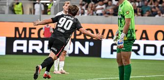 Beşiktaş 10 kişi kalmasına rağmen kazanmasını bildi