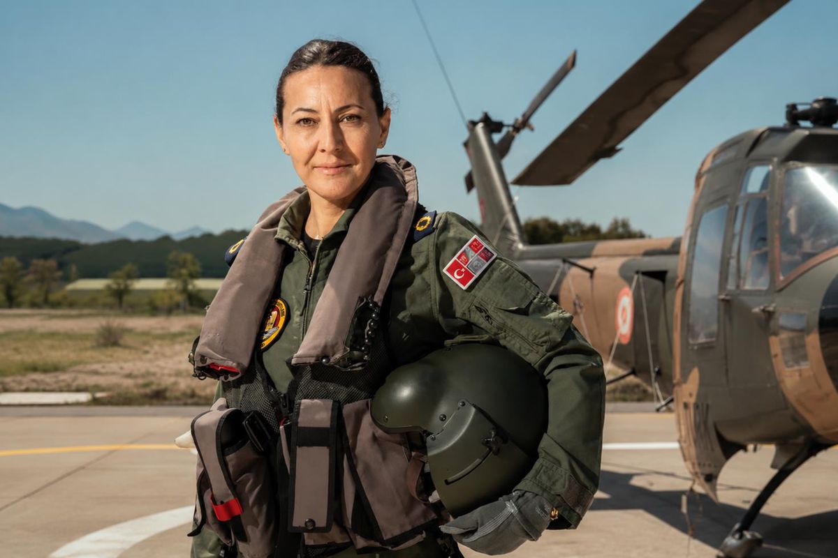Bir mektup hayatını değiştirdi! Türk Hava Kuvvetleri'nin ilk kadın generali böyle yetişti