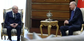 Cumhurbaşkanı Erdoğan, Bahçeli ile görüştü! Masada tek konu vardı
