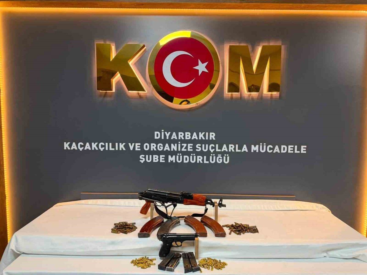 Diyarbakır'da silah operasyonu: 2 tutuklama