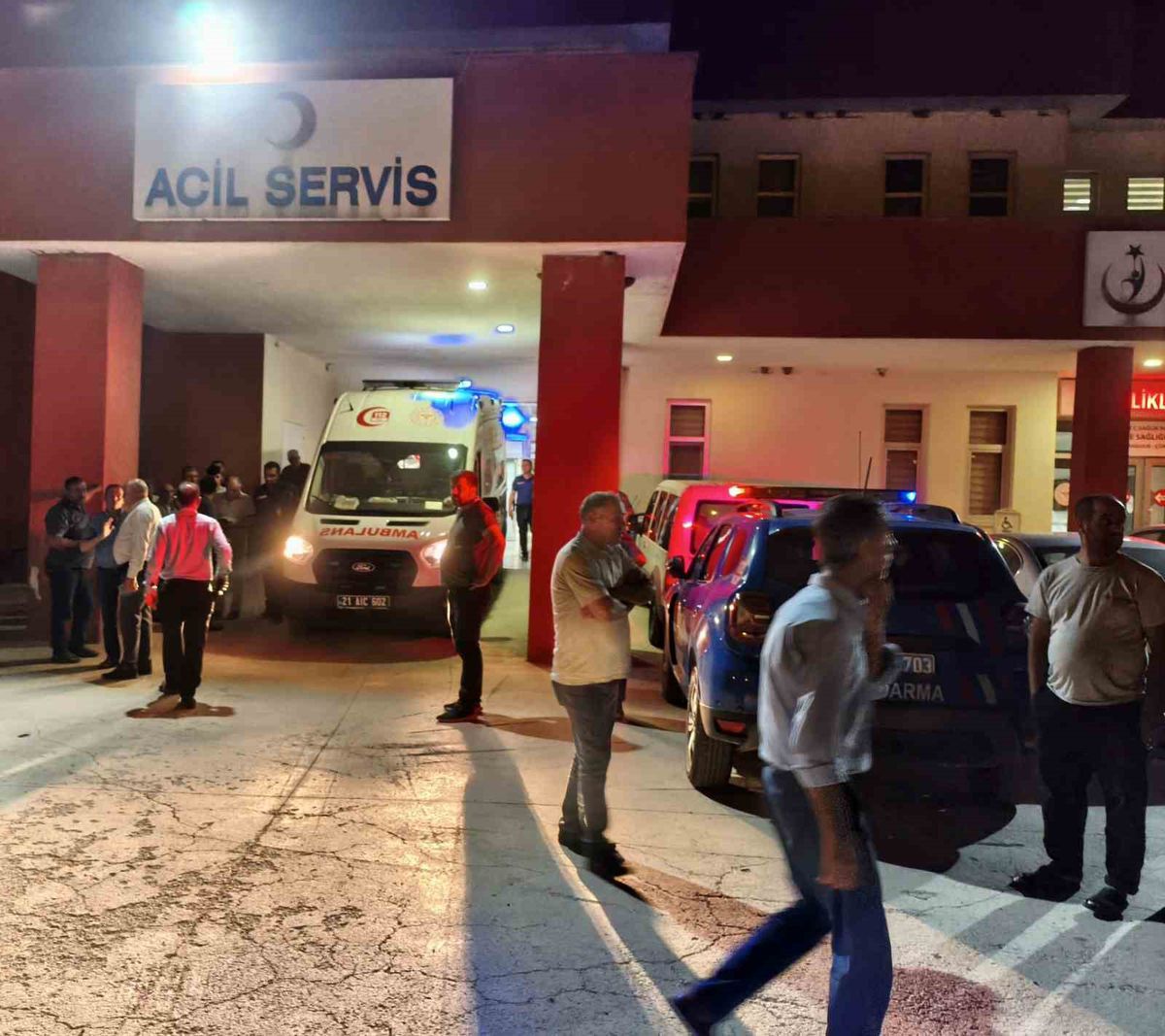 Çüngüş'te İnek Sahibini Yaraladı