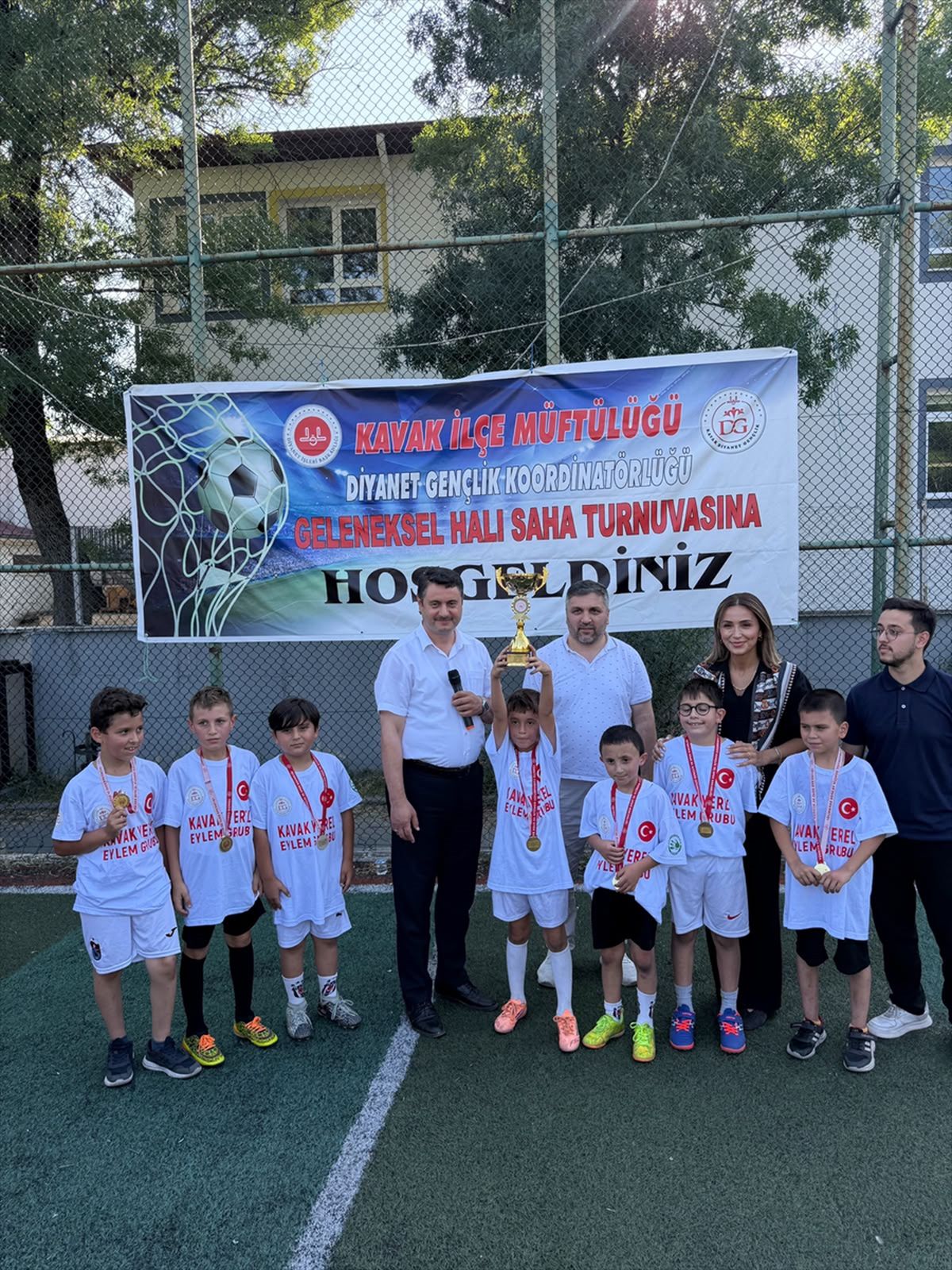 Kavak’ta Yaz Kuran Kursu Futbol Turnuvası Sona Erdi
